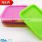 FDA dinner set colorful silicone plate dinner plate