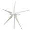 miniature wind turbine 12v/24V low-speed generator household small wind energy 500w wind turbine horizontal axis