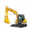 2022 Evangel Shantui Mini Digger Small Towable Backhoe Mini Bagger Crawler Excavator SE60 6Ton