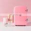 Brand New 4L Custom Portable Cosmetic Fridge Pink Small Fridge Mini Skin Care Fridge Cosmetics