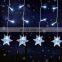 Window String Wedding Party String Light Holiday Indoor Decorations 3.5M LED Curtain Lights