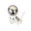 Stainless steel manual ball valve with internal thread