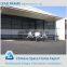Stainless steel aircraft hangar with heat insulation