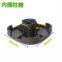 Outdoor courtyard accessories, balcony guardrail accessories aluminum alloy fence post cap base