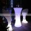 illuminated led furniture for party/battery operated nightclub led furniture stool tables and chairs for events