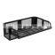 ATV Universal Heavy Duty Hitch Mount Luggage Carrier Foldable Rear Cargo Rack Basket