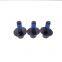 Factory Direct Sales Black Hex socket Head Nylon Patch 3 Parts Sems screw
