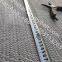 Easy Install Flat Flex Sus304 Stainless Steel Wire Balanced Weave Conveyor Belt Transport Mesh Belt for Bakery Machinery