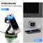 Sublimation Blank Foldable  15W Compact Portable Magnetic 3 In 1 Wireless Phone Charger