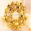 christmas decorative plastic ball wreath/ Professional Manufacture Christmas Tinsel Garland,Christmas Ball Ornament wreath