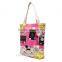 2016 colorful printed big canvas tote bag shoulder bag
