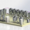 Shockproof Electric Commercial Microbrewery Equipment Semi Auto Control Panel