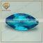 Hot sell garnet color marquise shape 3*12mm glass stone