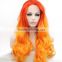 Top Quality Colored Long Style Synthetic Wig Body Wave Lace Front Wig
