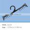 black plastic clothes hanger for lingerie