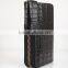 Promotional prices genuine crocodile leather wallet