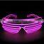 Wire Neon LED Flashing Rave Costume Party Club Disco Light Up Toys Shutter Shaped Glasses                        
                                                Quality Choice