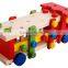 EN71 top sale push toy vehicle wooden toy car assembly OEM/ODM educational toy car assembly for children