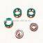Newfashioned colorful ring prong snap button for wear