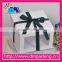 plastic window paper cake box with handle
