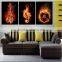 Home Decorative Guitar Music Instrument Oil Painting