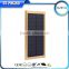 2016 Hot portable smartphone solar charger cell power bank slim 8000mah