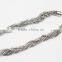 Stainless Steel Claw Chain Twist Choker Collar Necklace