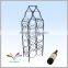 Warehouse Metal Mini Pallet Display Shelf for Wine Storage