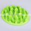 PP Plastic Anti Choke Slow Feeding Bowl Pet Promote Digestion Travel Pet