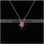 Zircon crystal latest design saudi gold jewelry necklace fashion jewellery import accessories