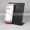New Products Custom Clear Acrylic Leaflet Shelf