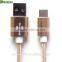Hot Selling Nylon Braided Type-C USB Cable For Nokia N1 Tablet,New MacBook 12' etc