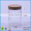 43oz/1300ml Clear Straight Sided Round Glass Display Jars With Cork