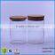 Wholesale Hot desigen Airtight Glass Jar/ candy jar/ honey jar with Cork Lid