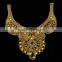 newest design hot sale rhinestone neck trim crystal collar applique for wedding dresses
