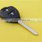 Toyota 2 buttons auto car key blank with TOY47 blade