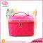 customized transparent waterproof clear zipper travel cosmetic bag