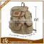 2016 Hot selling knapsack bag, canvas school bag, canvas backpack wholesale with good quality
