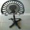 cast iron bar chair height adjustable