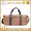 wholesale khaki waterproof big sports gym bag with handle