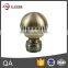 Ball shape metal curtain finial