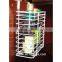 over the cupboard hanging wire basket holder