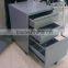 Best selling product 4 drawer steel pedestall with 5 wheels