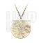 necklace 2016 fashion cute vintage metaal brass gear hip hop pendant