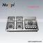 Kitchen cooking equipment 5 burner gas cooker with best price