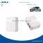 Portable 4 port USB wall charger with US plug, UL, FCC approved
