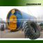 Large handling capacity waste tyre pyrolysis plant