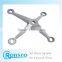 Glss Spider Welding Spiral Pipe per kg Grade Stainless Steel Stainless Glass Spider Fitting Supplier's Choice
