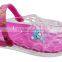 fashion crystal pvc jelly shoes