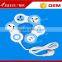 China famous brand BIHU extension socket power socket with 2 USB ports